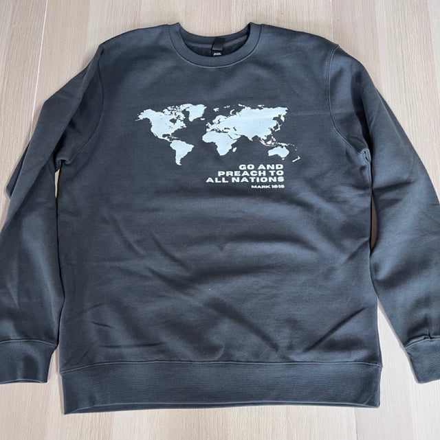 World Map - Crewneck