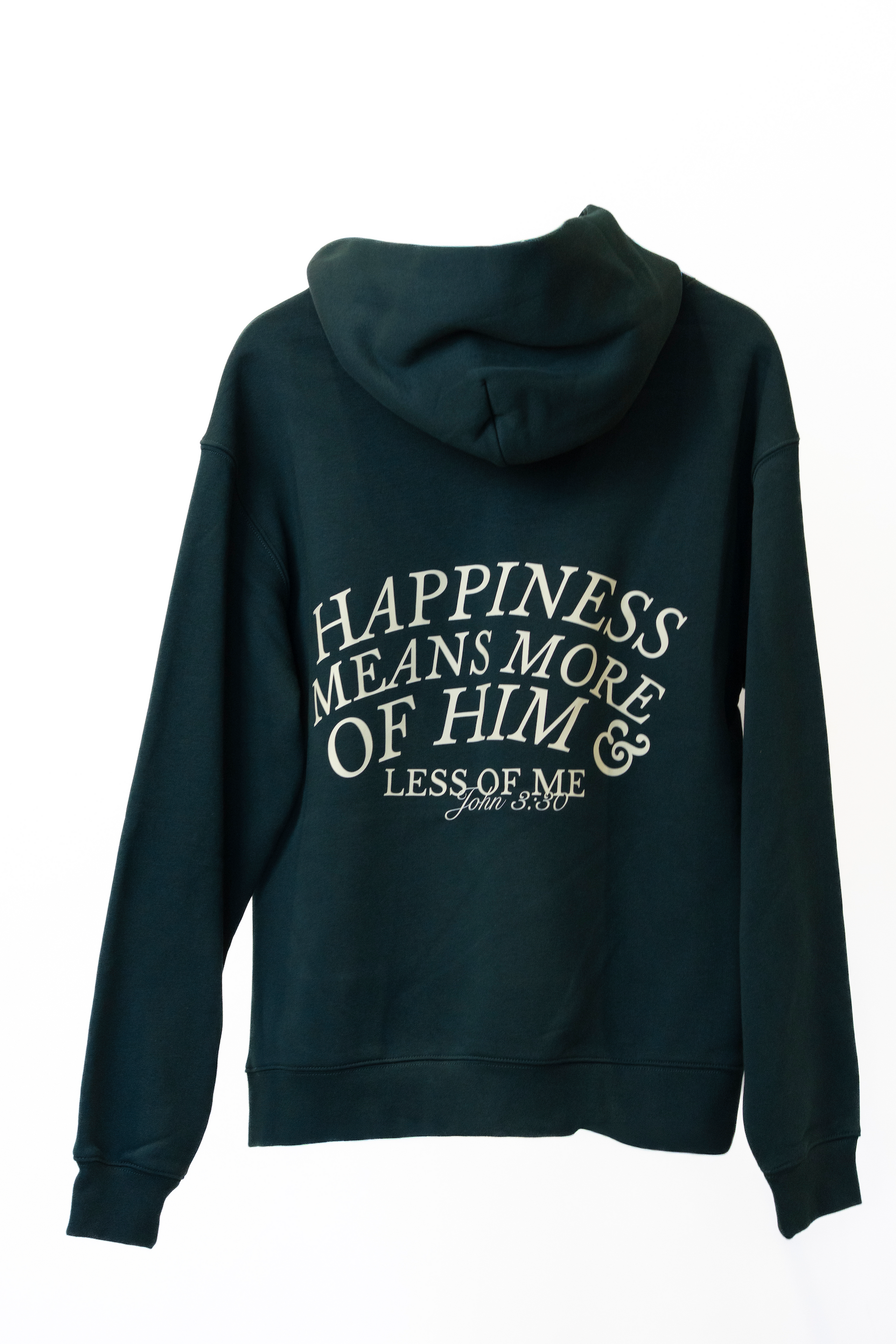Happiness Means Less of Me Hoodie