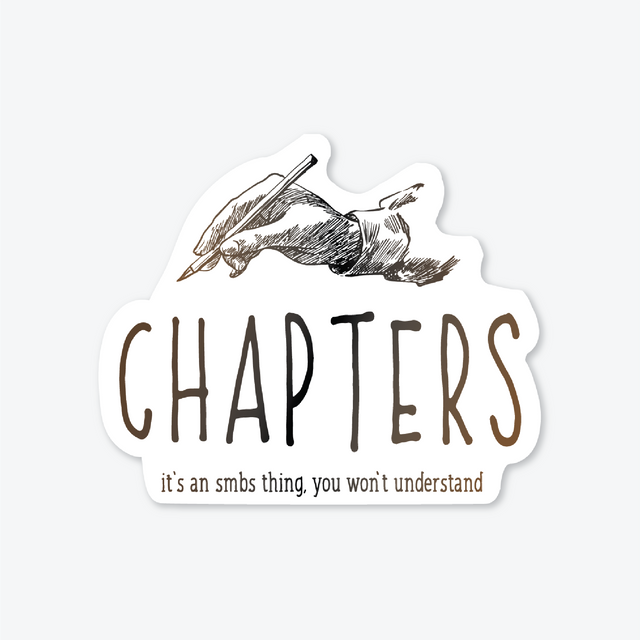 Chapters Sticker